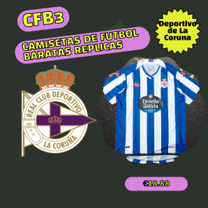 camiseta replica Deportivo De La Coruna